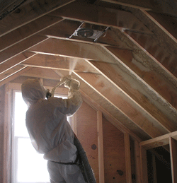 San Diego CA attic spray foam insulation